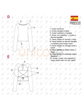 MOLDE TOP SIN ESPALDA MUJER 2401