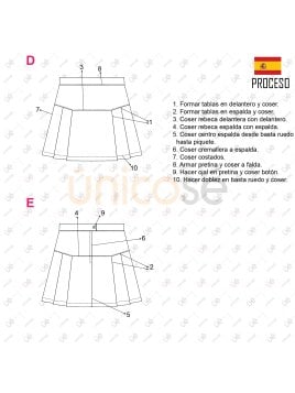 FALDA TABLAS ESCOLAR 1202