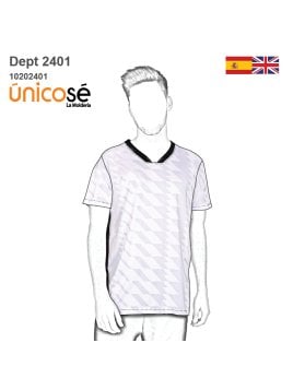 MOLDE DEPORTE CAMISETA FUTBOL 2401