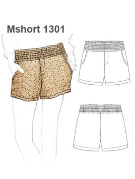 SHORT BASICO MUJER 1301