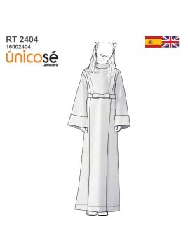 MOLDE TUNICA COMUNION MUJER RT 2404