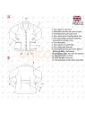 MOLDE CHAQUETA MEDICO RT 2407