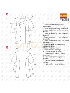 MOLDE DELANTAL PARVULARIA RT 2409