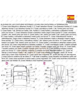 MOLDE BOLSO MOCHILA MINERO ACC 2401