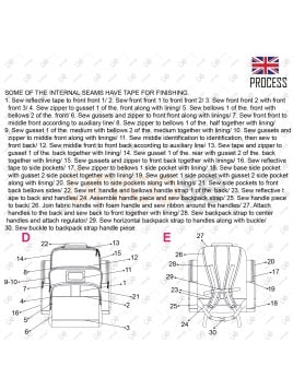 MOLDE BOLSO MOCHILA MINERO ACC 2401