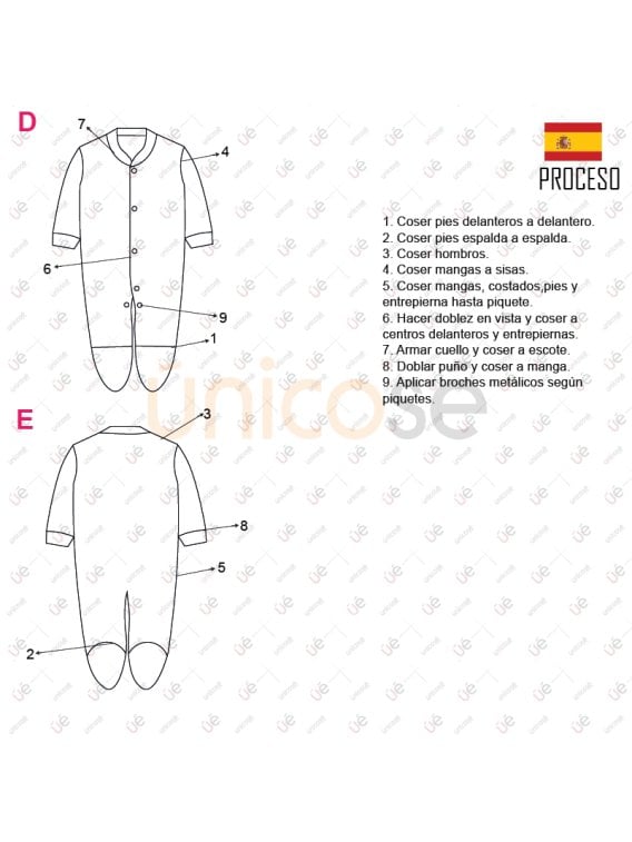 MOLDE BODY BEBE CLASICO 2402