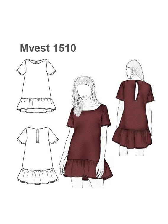 VESTIDO CORTO  MUJER