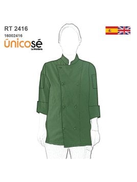 MOLDE DELANTAL CHEF UNISEX RT 2416