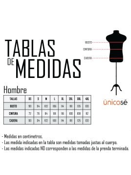 MOLDE DELANTAL CHEF UNISEX RT 2416