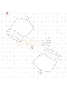MOLDE CAMA PARA GATOS ACC 2403