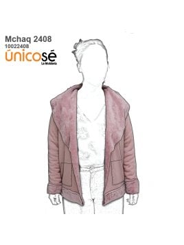 MOLDE CHAQUETA SIMPLE MUJER 2408