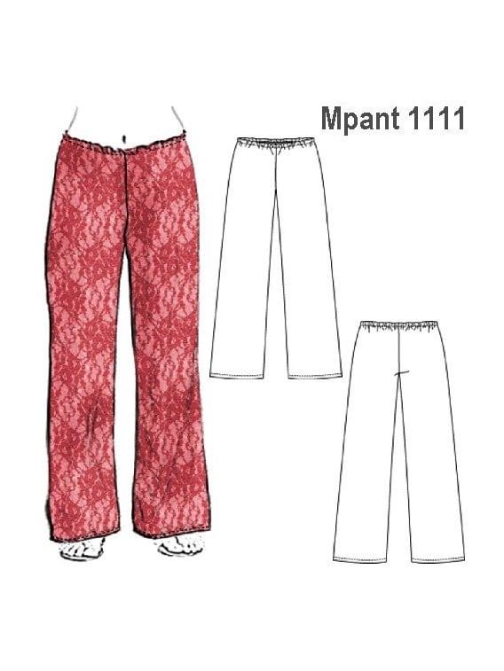 PANTALON BASICO MUJER 1111