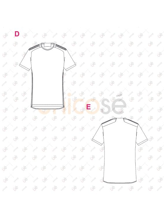 MOLDE DEPORTE CAMISETA FUTBOL 2402