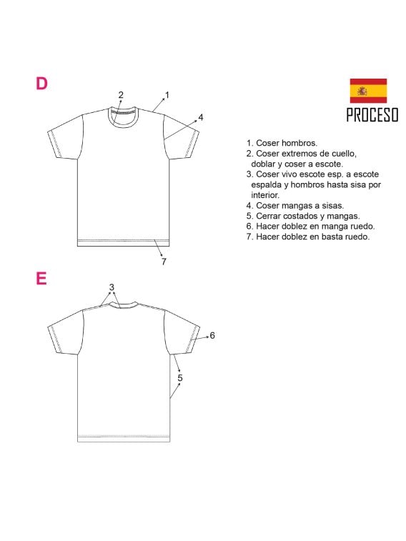 MOLDE POLERA BASICA HOMBRE 2007