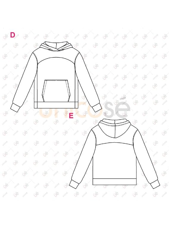 MOLDE POLERON CORTES NIÑO 2401