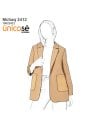 MOLDE CHAQUETA BLAZER MUJER 2412