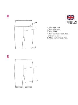 MOLDE SHORT CALZA BIKER NIÑA 2002