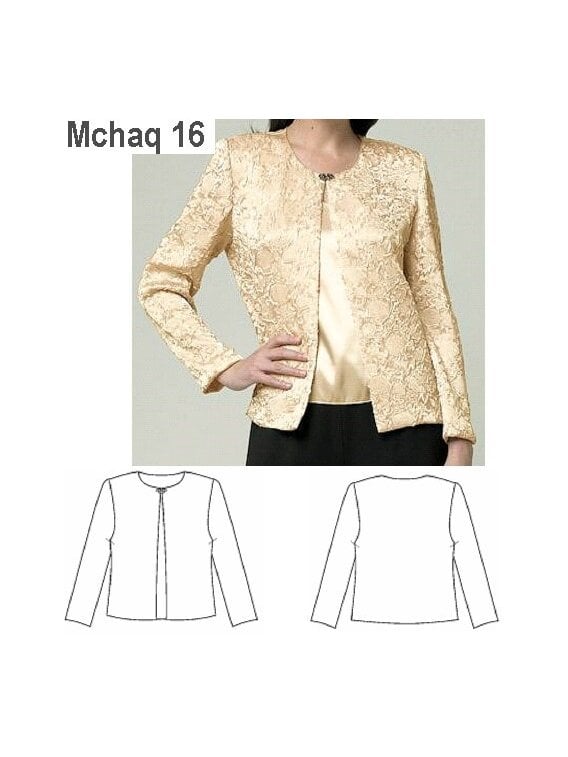 CHAQUETA FIESTA MUJER, FORRO INTERIOR.