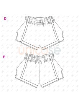 MOLDE DEPORTE SHORT BOX UNISEX 2403