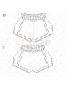 MOLDE DEPORTE SHORT BOX UNISEX 2403
