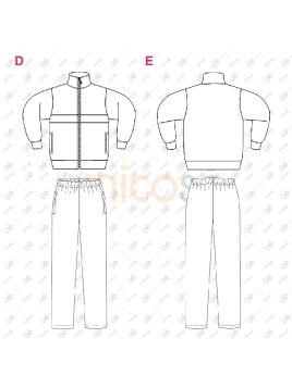 MOLDE BUZO ESCOLAR 1519AD