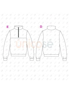 MOLDE POLERON BASICO HOMBRE 2401