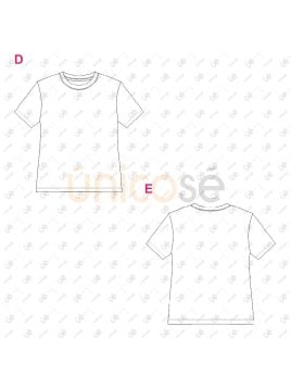 MOLDE POLERA BASICA MUJER 2401