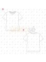 MOLDE POLERA BASICA MUJER 2401