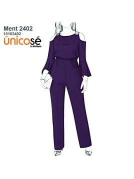 MOLDE ENTERITO CON MANGAS MUJER 2402