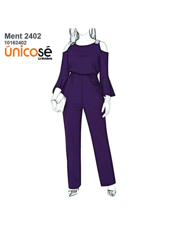 MOLDE ENTERITO CON MANGAS MUJER 2402