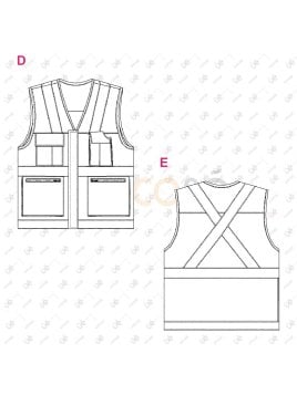 MOLDE CHALECO GEOLOGO RT 2420
