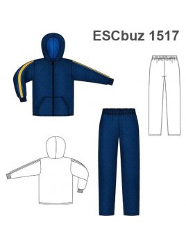 MOLDE BUZO ESCOLAR HOMBRE