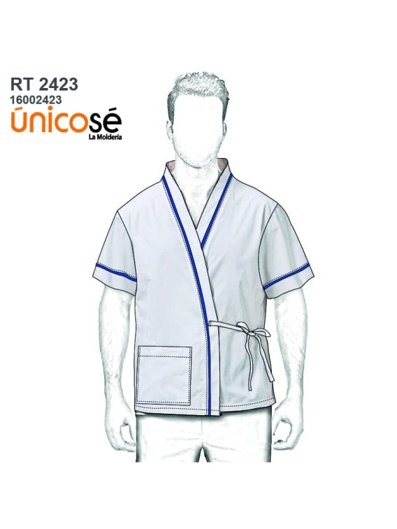 MOLDE CHAQUETA CHEF SUSHI HOMBRE RT 2423