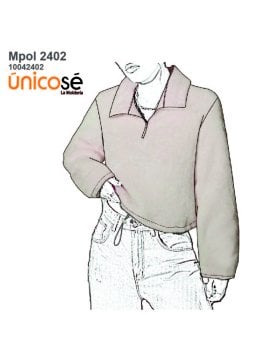 MOLDE POLERON TEDDY MUJER 2402