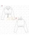 MOLDE POLERON TEDDY MUJER 2402