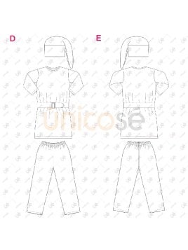 MOLDE DISFRAZ DE LEÑADOR 2403