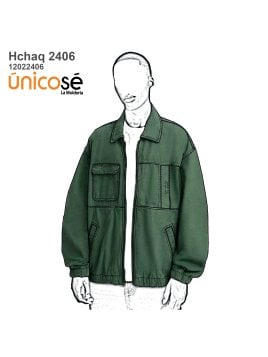 MOLDE CHAQUETA CAZADORA HOMBRE 2406