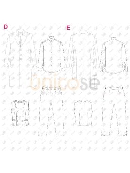 MOLDE DISFRAZ PERSONAJE DE PELICULA 2404