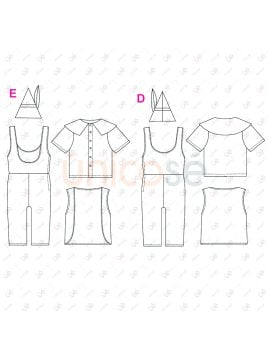 MOLDE DISFRAZ PERSONAJE DE CUENTO 2405