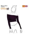 MOLDE TOP AJUSTADO MUJER 2012