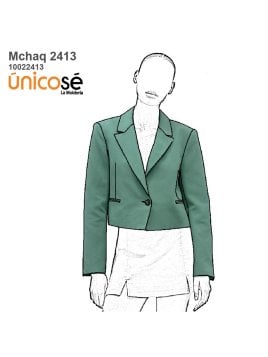 MOLDE CHAQUETA BLAZER MUJER 2413