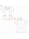 MOLDE TRABAJO BLUSA PARVULARIA 2427
