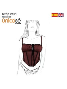 TOP CORSET MUJER 2101
