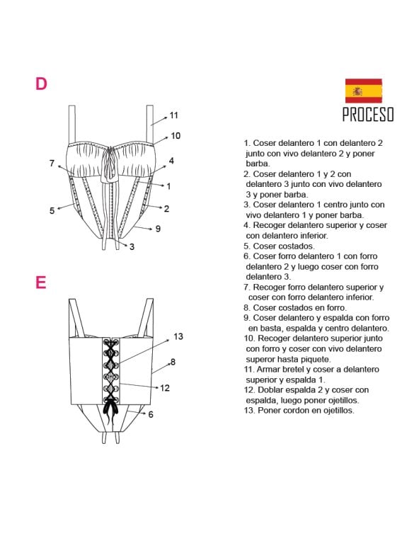 TOP CORSET MUJER 2101