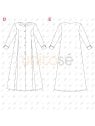 MOLDE VESTIDO TUNICA NIÑA 2401