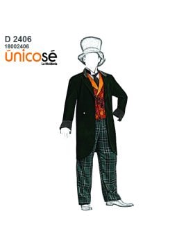 MOLDE DISFRAZ DE MAGO 2406