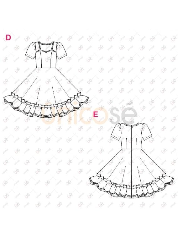 MOLDE TRAJE DE HUASA RT 2434