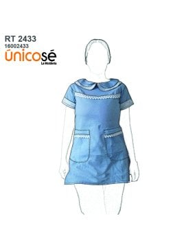 MOLDE TRABAJO DELANTAL RT 2433