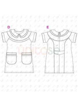 MOLDE TRABAJO DELANTAL RT 2433