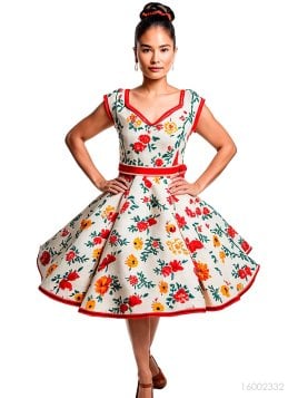 MOLDE VESTIDO HUASA PLATO RT 2332